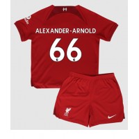 Liverpool Alexander-Arnold #66 Fotballklær Hjemmedraktsett Barn 2022-23 Kortermet (+ korte bukser)